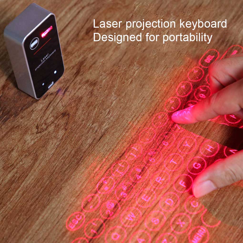 Keyboards - Bluetooth Wireless Keyboard Virtual Laser Keyboard Portable Projection
