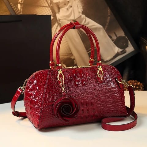 Leopard-Print Handbag for Women Shoulder Bag